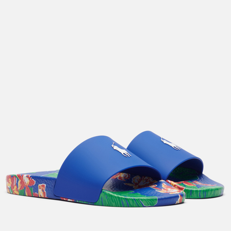 Сланцы Polo Ralph Lauren Polo Slide, цвет синий