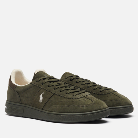 Мужские кроссовки Polo Ralph Lauren Bedford PP, цвет оливковый, размер 45 EU