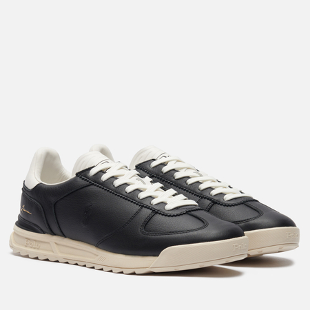 Мужские кроссовки Polo Ralph Lauren Varick Signature, цвет чёрный, размер 41 EU