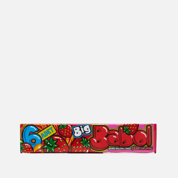 цена Bubble Gum Big Babol Strawberry Flavour