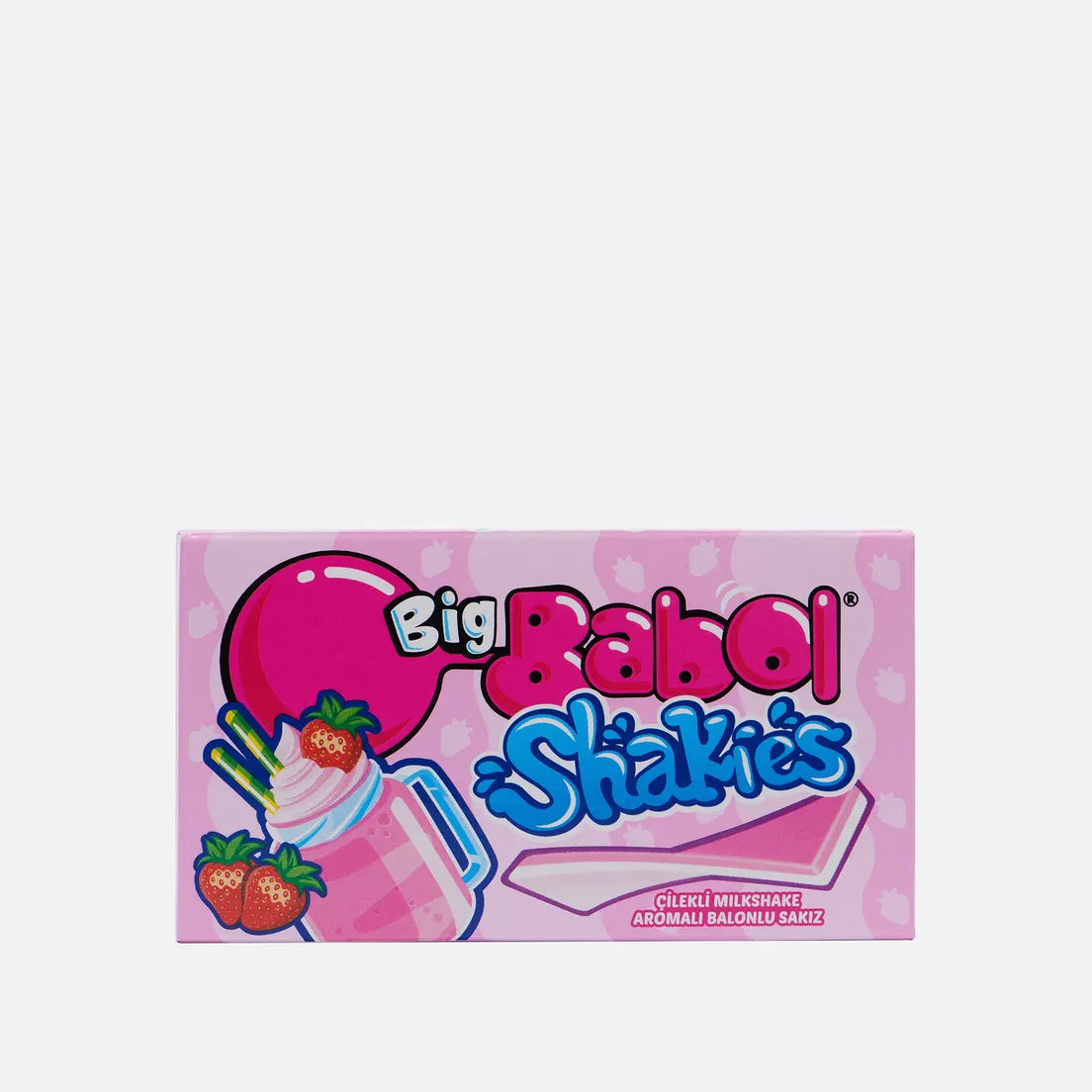 Perfetti Van Melle Жевательная резинка Big Babol Shakics Strawberry