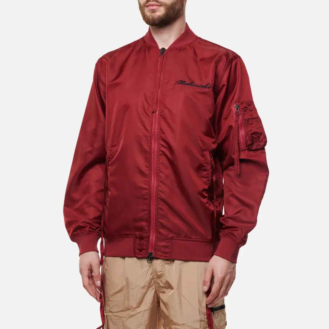 maharishi Мужская куртка бомбер MA Flight Nylon