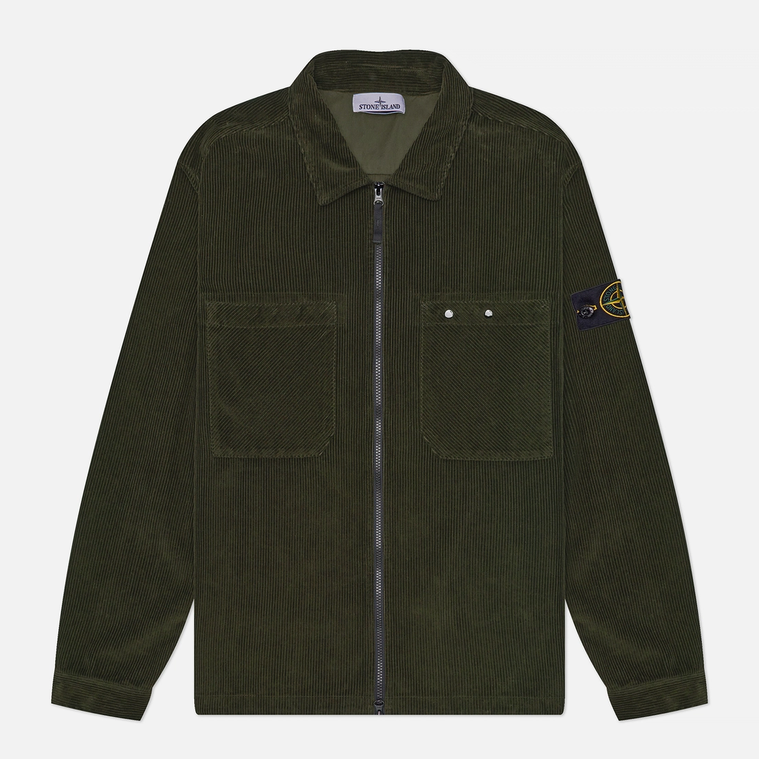 Мужская рубашка Stone Island Organic Cotton Corduroy 800 Overshirt