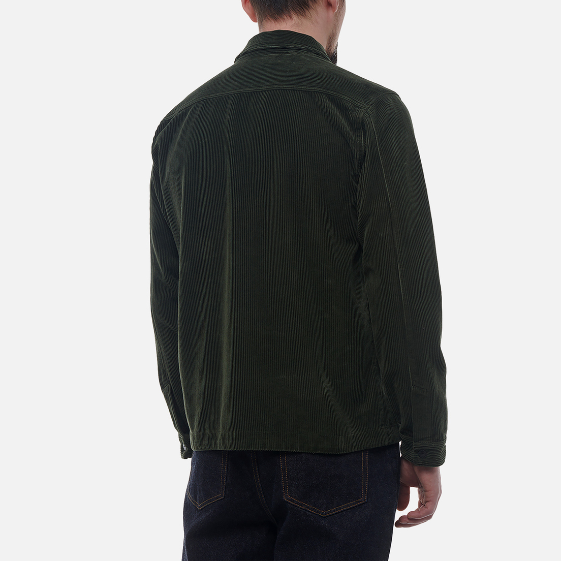 Stone Island Мужская рубашка Organic Cotton Corduroy 800 Overshirt