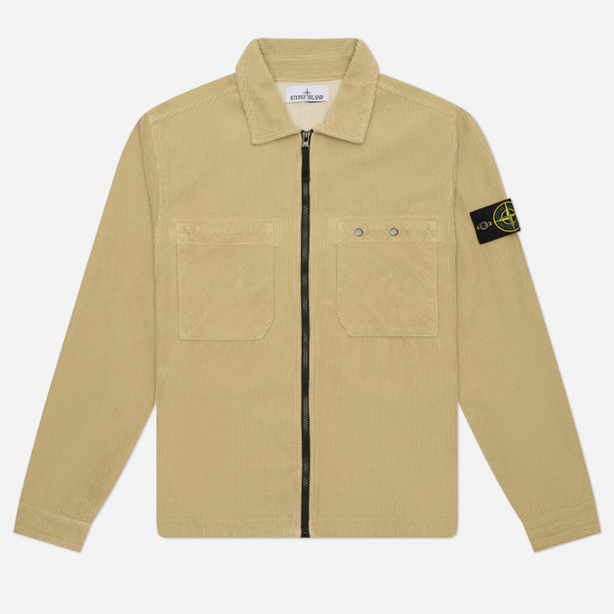 Мужская рубашка Stone Island Organic Cotton Corduroy 800 Overshirt