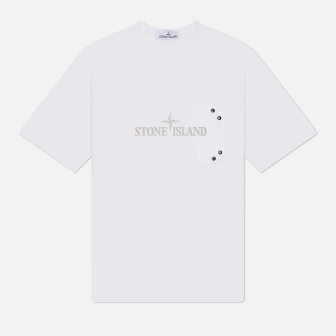 Мужская футболка Stone Island Pocket Detail Logo