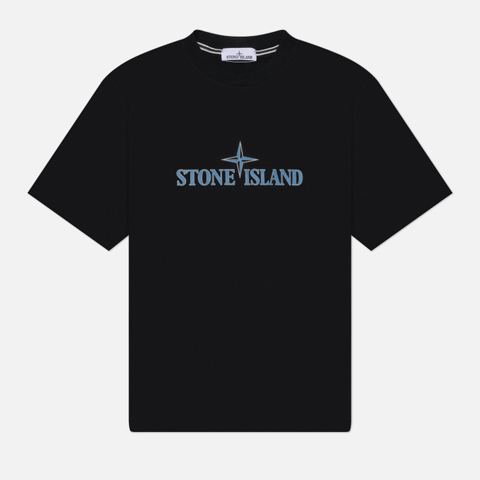 Мужская футболка Stone Island Institutional Three Print Motif