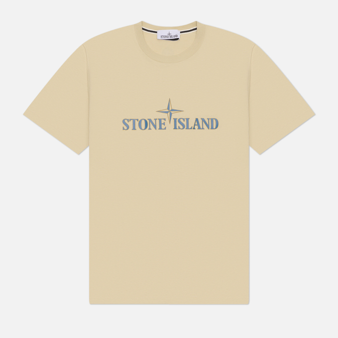Мужская футболка Stone Island Institutional Three Print Motif