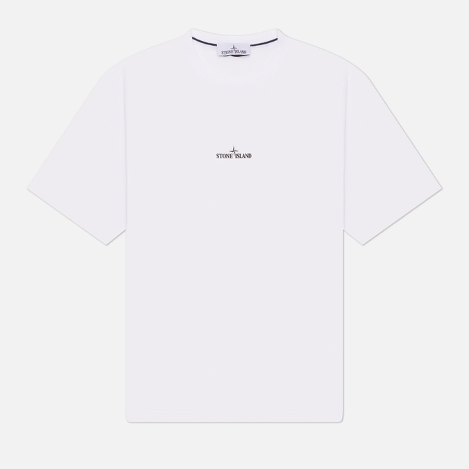 Мужская футболка Stone Island Institutional Four Print Motif