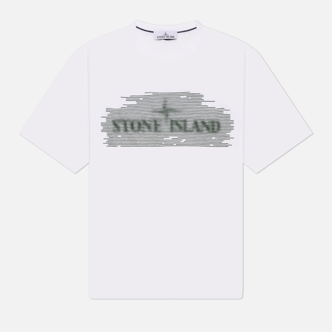 Мужская футболка Stone Island Optical One Print
