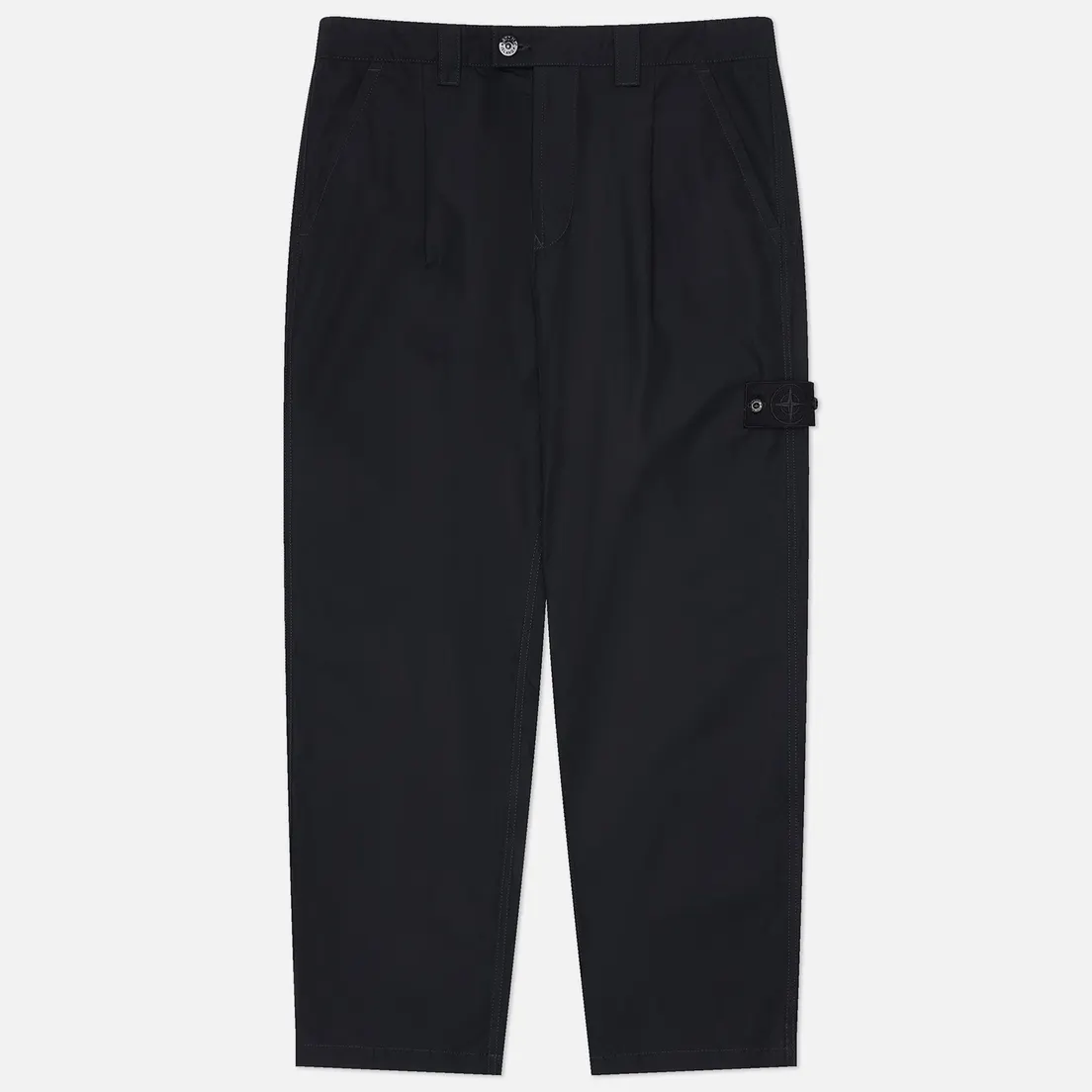 Stone Island Мужские брюки Weatherproof Cotton Canvas Ghost
