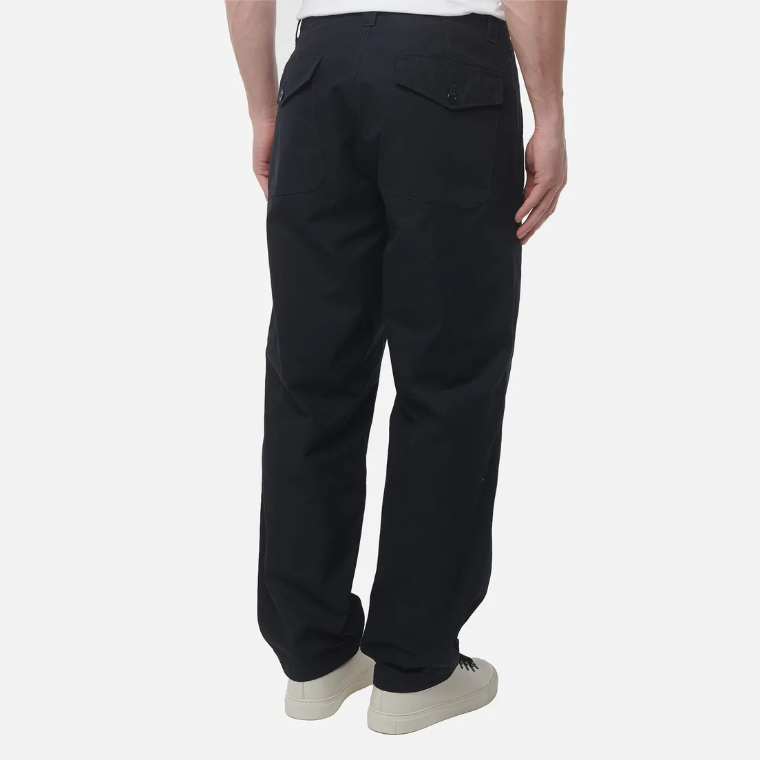 Stone Island Мужские брюки Weatherproof Cotton Canvas Ghost