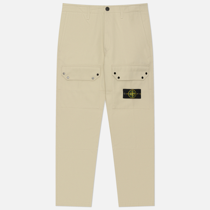 Мужские брюки Stone Island Stretch Cotton Drill Cargo