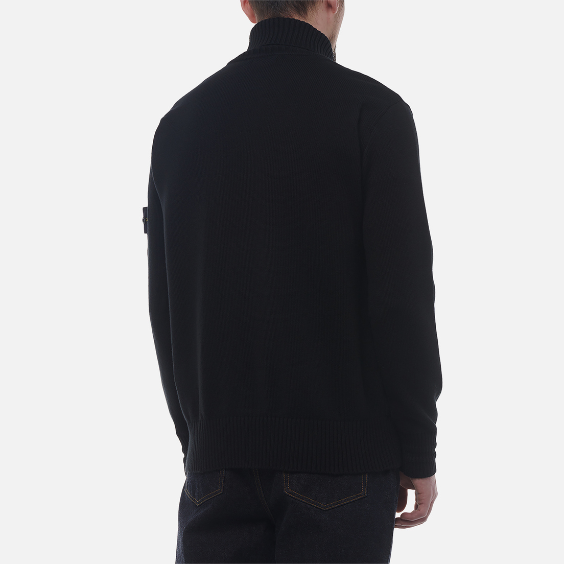 Stone Island Мужской свитер Winter Cotton Loose Turtle Neck