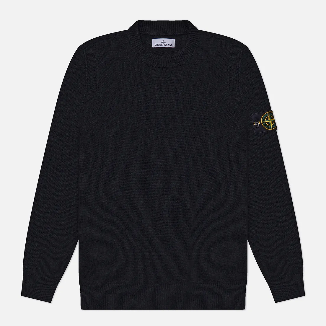 Stone Island Мужской свитер Lambswool Regular Ribbed Neckline