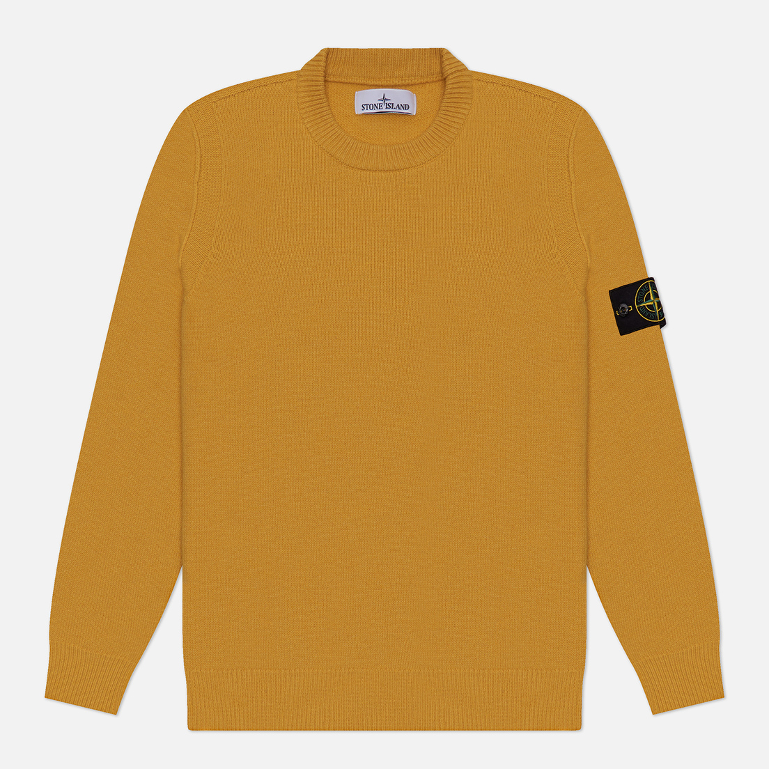 Stone Island Мужской свитер Lambswool Regular Ribbed Neckline