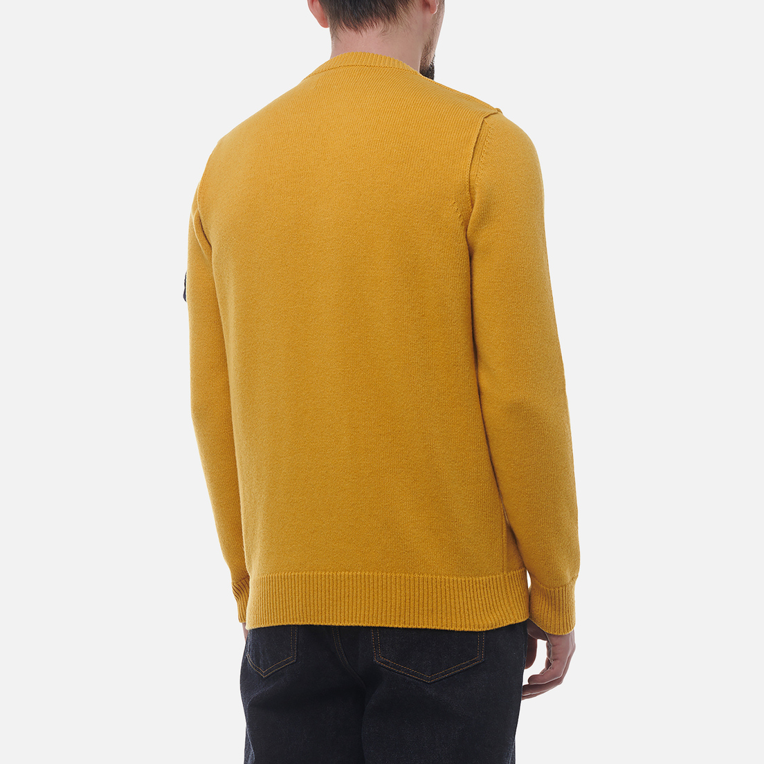 Stone Island Мужской свитер Lambswool Regular Ribbed Neckline