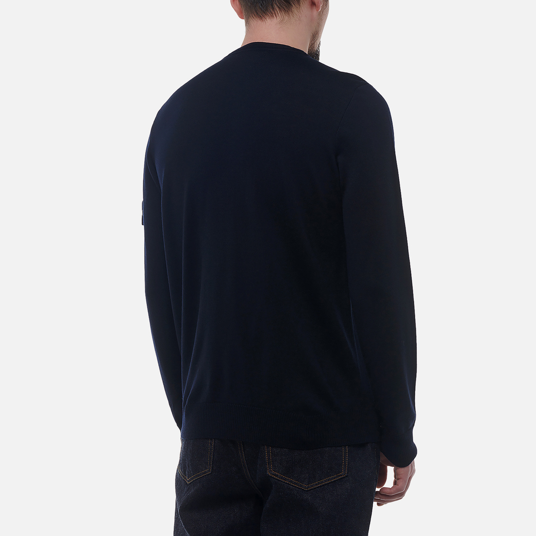 Stone Island Мужской свитер Light Pure RWS Wool Crew Neck