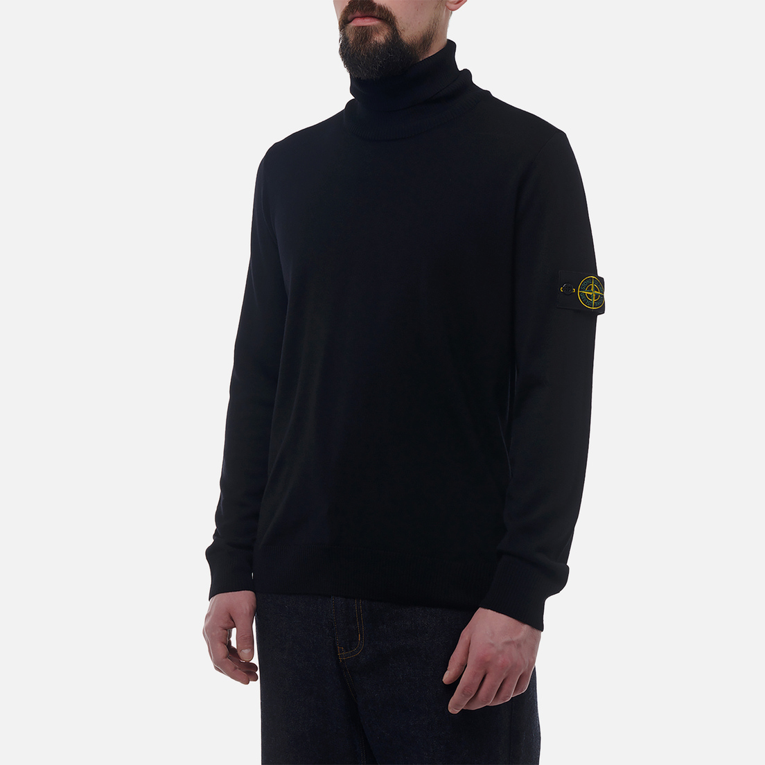 Stone Island Мужской свитер Light Pure RWS Wool Turtle Neck