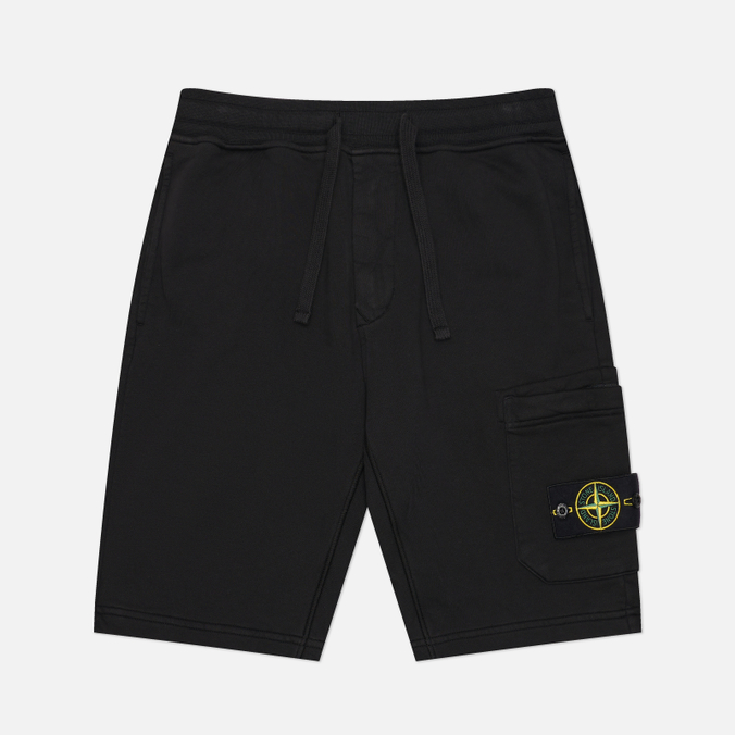 Мужские шорты Stone Island Cotton Fleece Cargo Regular