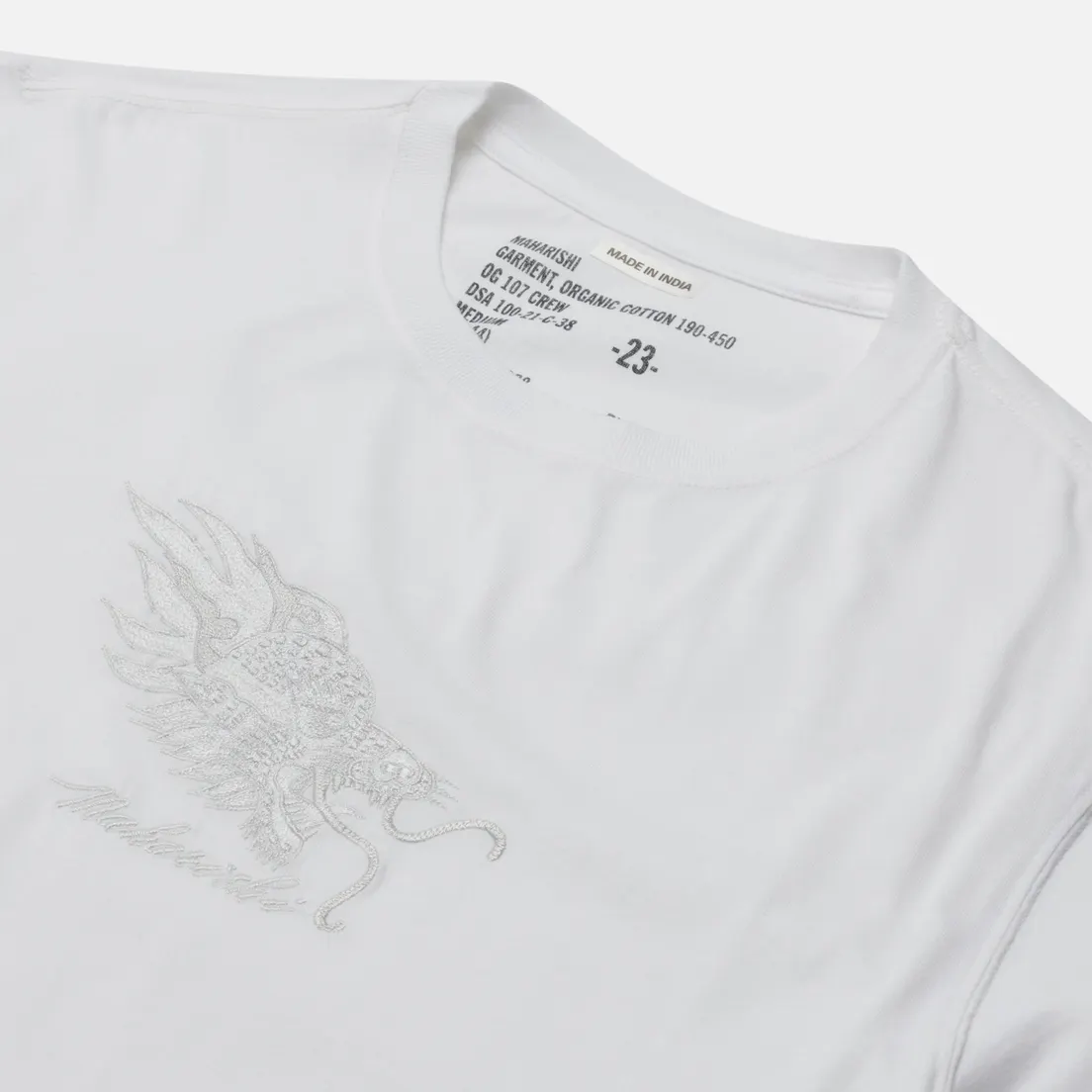 maharishi Мужская футболка Tibetan Dragon Washed