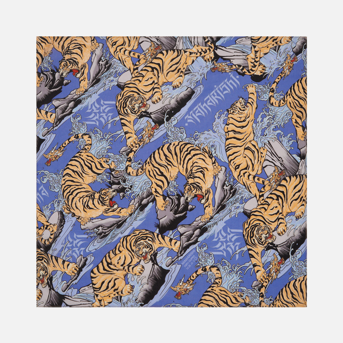 Бандана maharishi, цвет голубой, размер UNI 8135-BLUE Water Tiger - фото 1