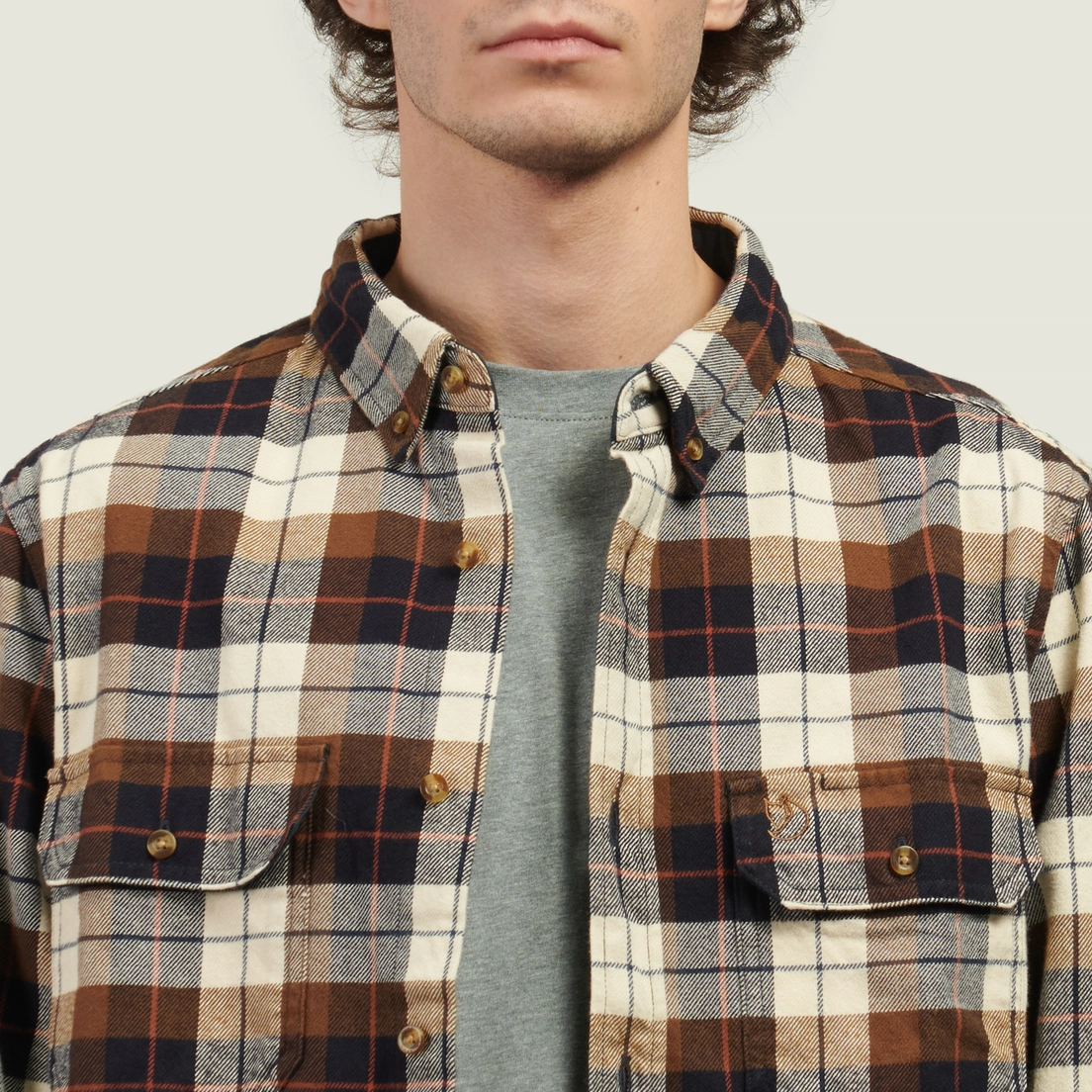 Fjallraven Мужская рубашка Singi Heavy Flannel