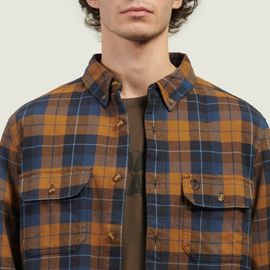 Fjallraven Мужская рубашка Singi Heavy Flannel