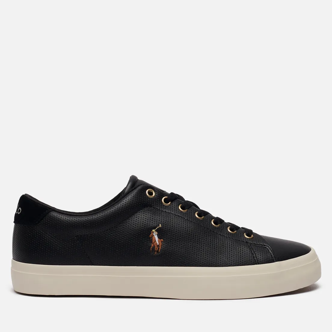 Polo Ralph Lauren Мужские кроссовки Longwood Perforated Nappa Smooth Leather