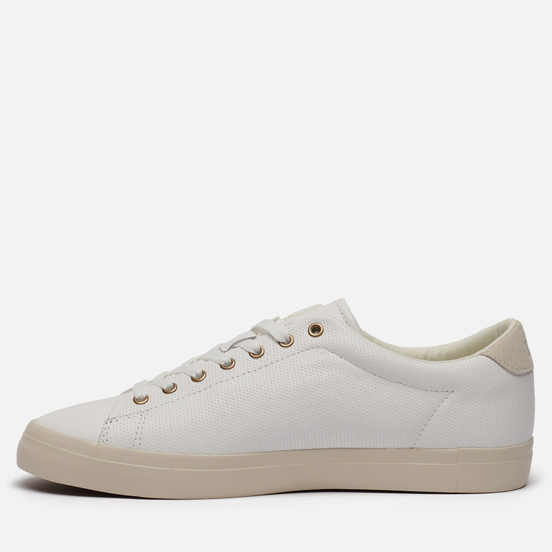 Мужские кроссовки Polo Ralph Lauren Longwood Perforated Nappa Smooth Leather White