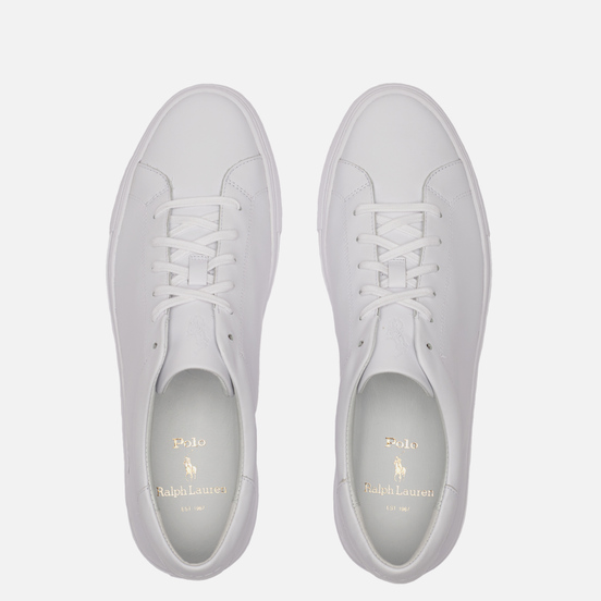 Мужские кроссовки Polo Ralph Lauren Jermain II Leather White