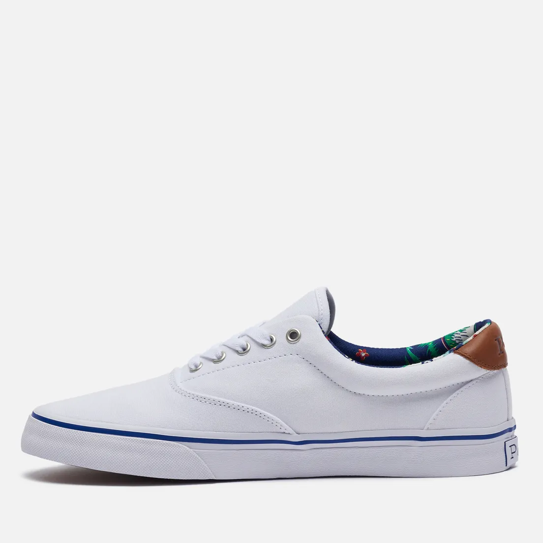 Polo Ralph Lauren Мужские кеды Thorton Recycled Canvas/Leather Heel