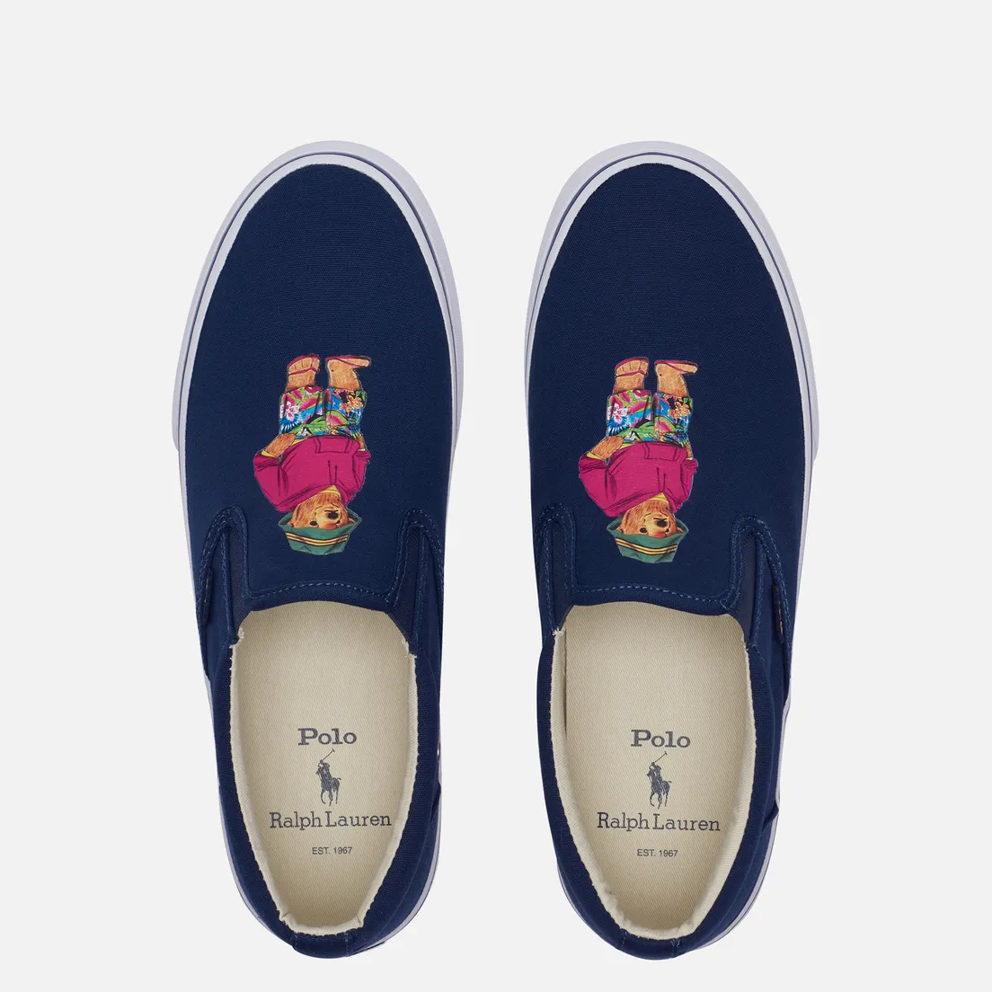 Polo Ralph Lauren Мужские кеды Thompson Slip-On Recycled Canvas