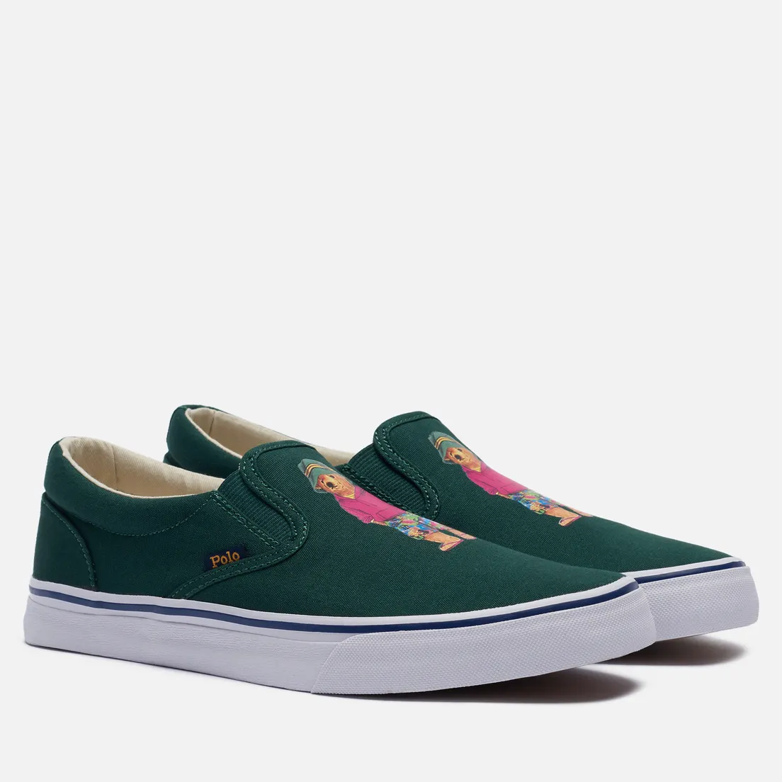 Polo Ralph Lauren Мужские кеды Thompson Slip-On Recycled Canvas