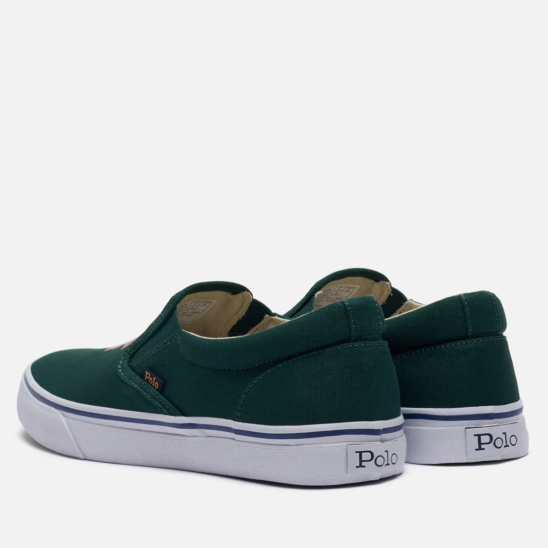 Polo Ralph Lauren Мужские кеды Thompson Slip-On Recycled Canvas