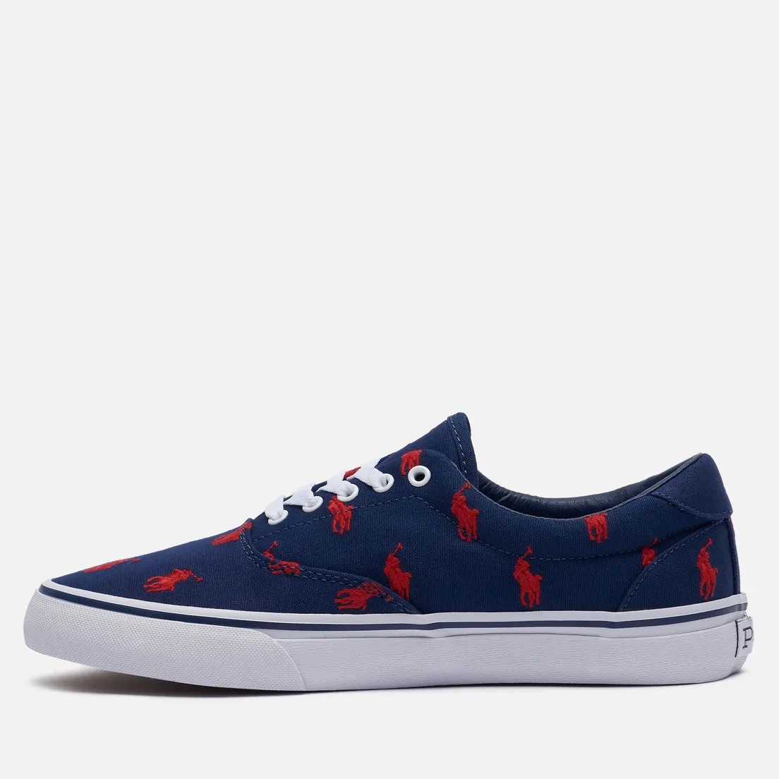 Polo Ralph Lauren Мужские кеды Thorton All Over Embroidered Polo Pony