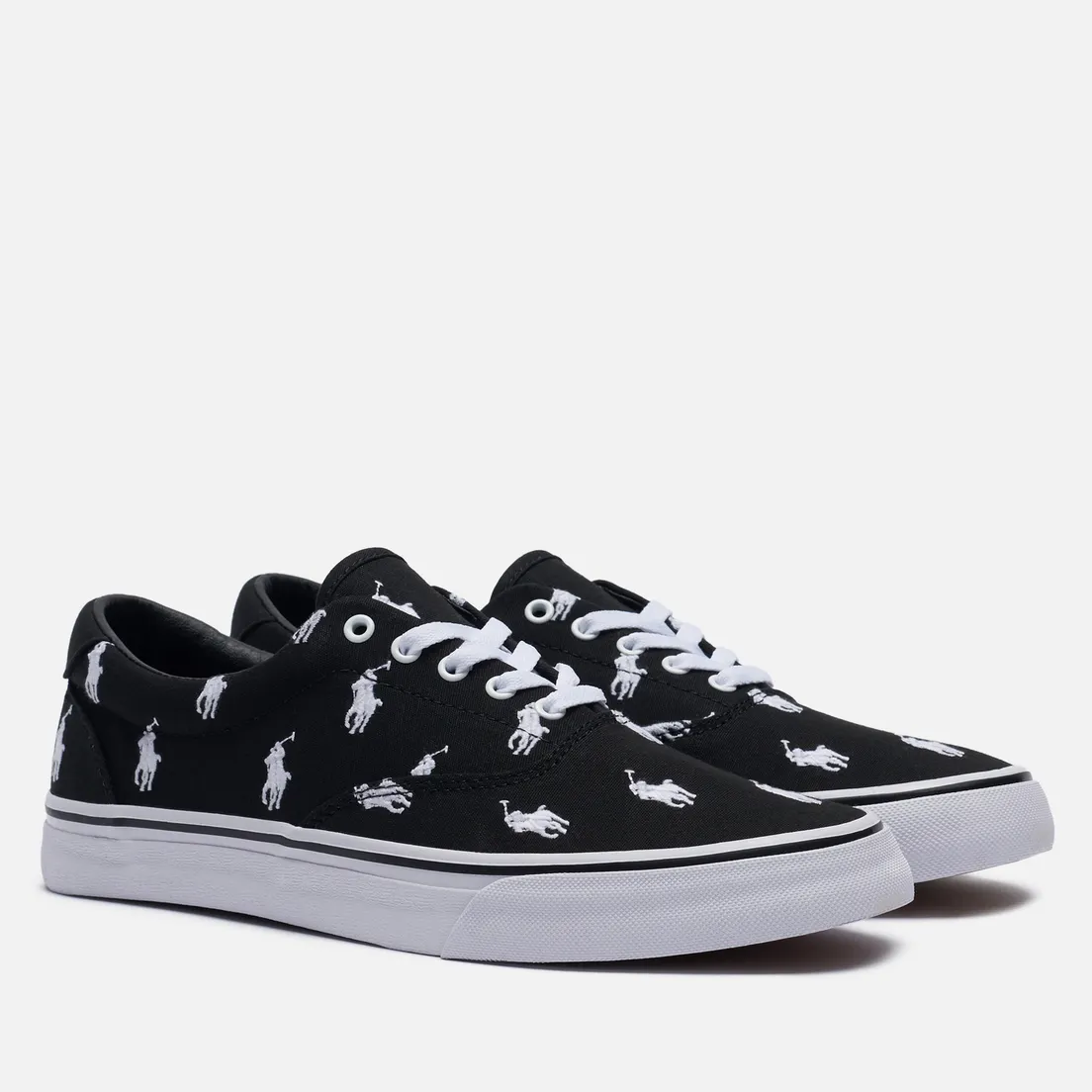 Polo Ralph Lauren Мужские кеды Thorton All Over Embroidered Polo Pony