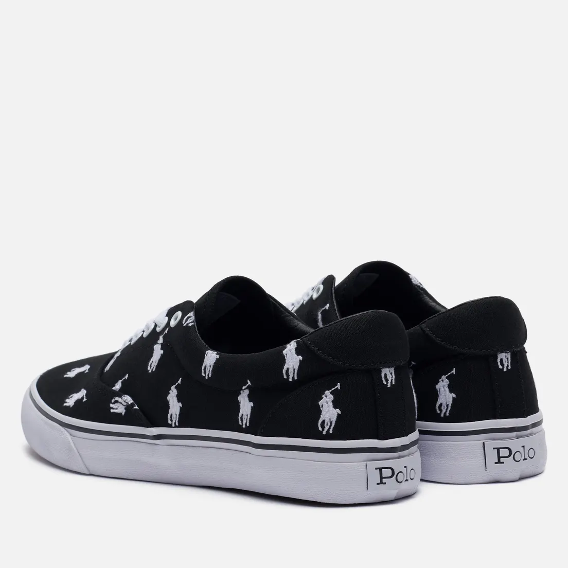 Polo Ralph Lauren Мужские кеды Thorton All Over Embroidered Polo Pony