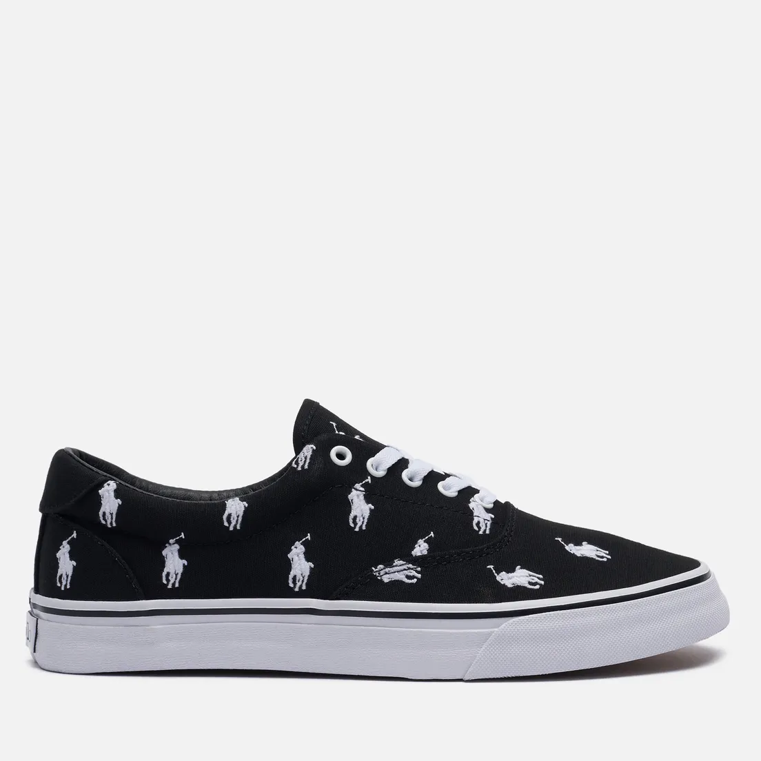 Polo Ralph Lauren Мужские кеды Thorton All Over Embroidered Polo Pony