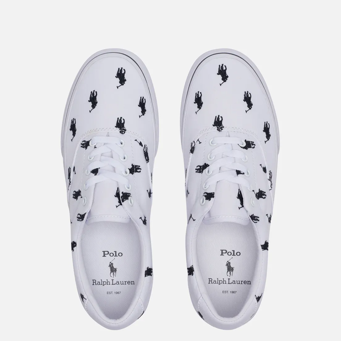 Polo Ralph Lauren Мужские кеды Thorton All Over Embroidered Polo Pony