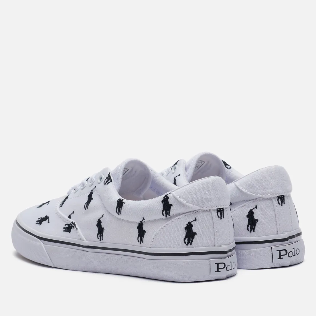 Polo Ralph Lauren Мужские кеды Thorton All Over Embroidered Polo Pony