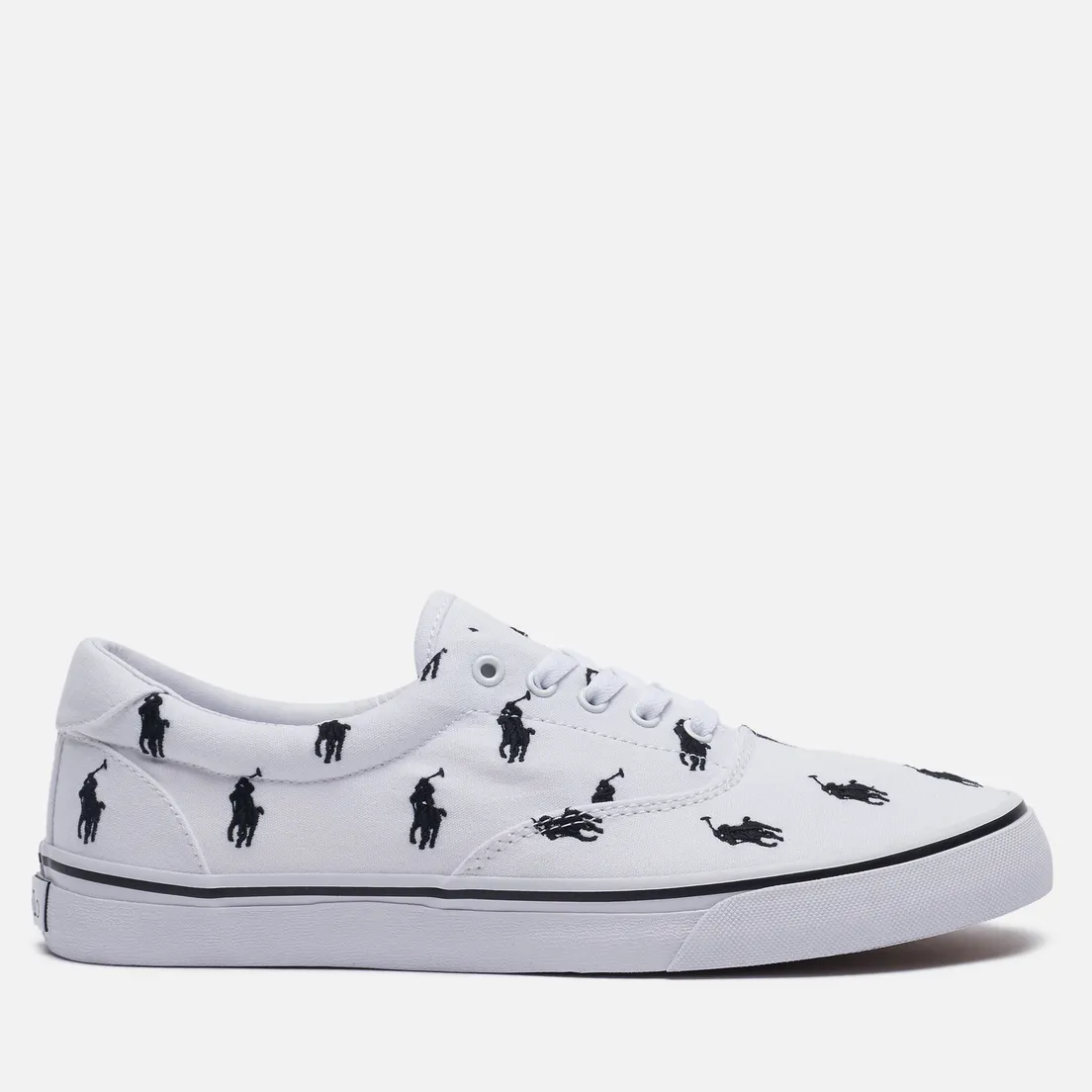 Polo Ralph Lauren Мужские кеды Thorton All Over Embroidered Polo Pony