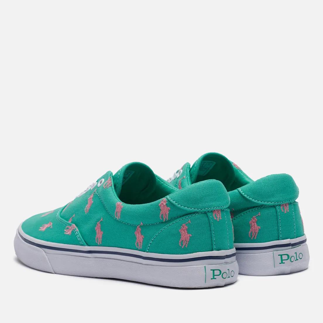 Polo Ralph Lauren Мужские кеды Thorton All Over Embroidered Polo Pony