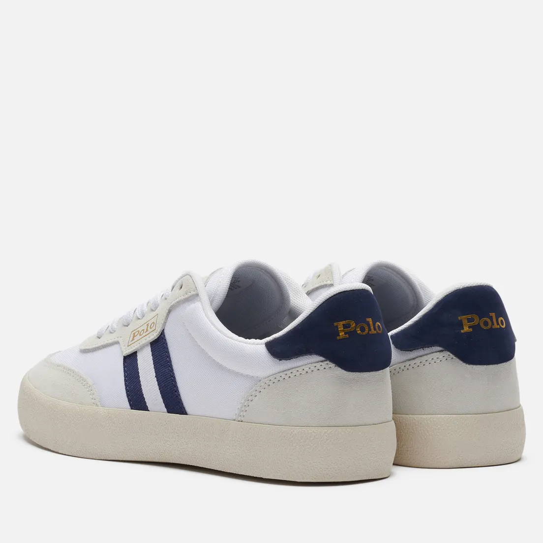 Polo Ralph Lauren Мужские кеды Court Vulc Suede/Nylon/Leather