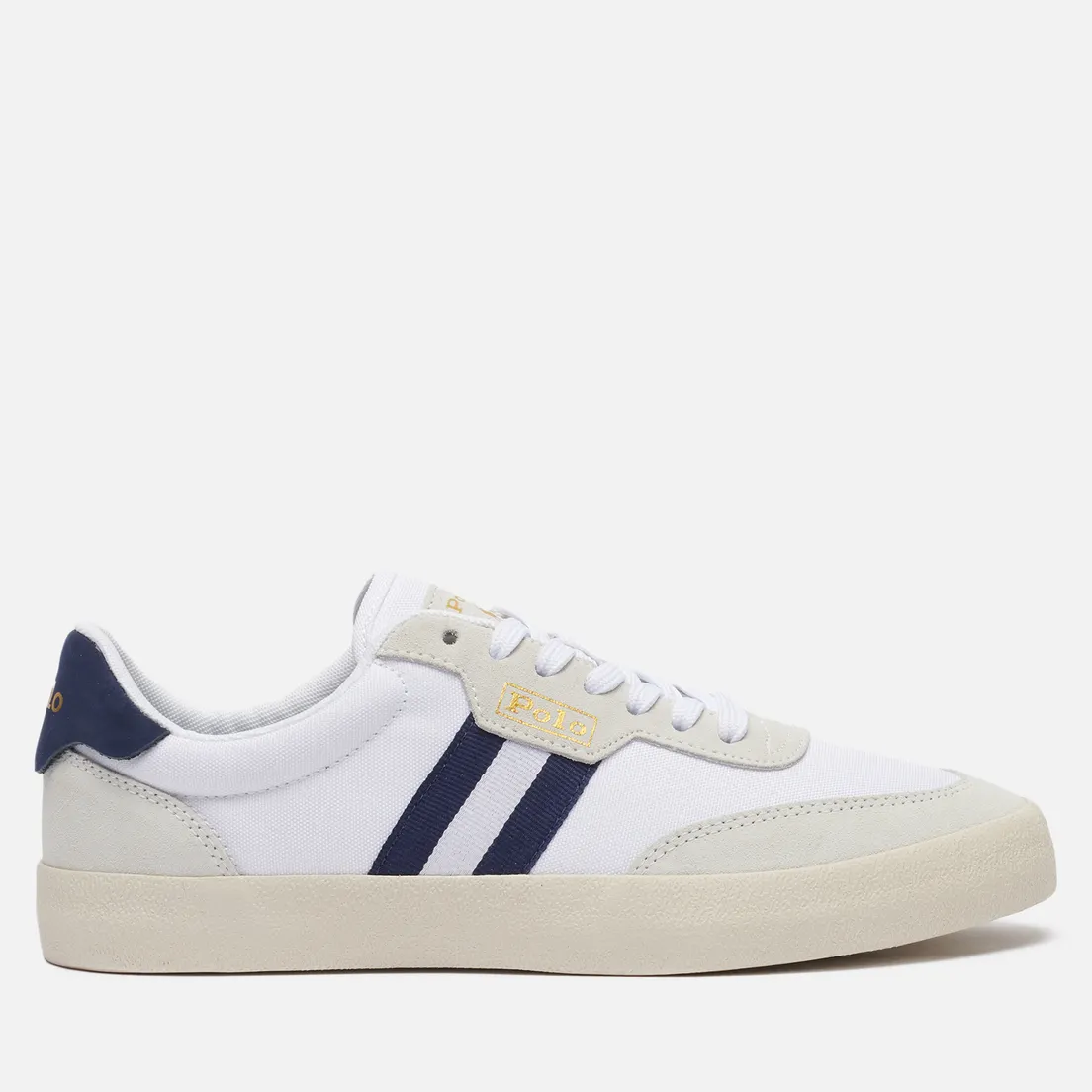 Polo Ralph Lauren Мужские кеды Court Vulc Suede/Nylon/Leather