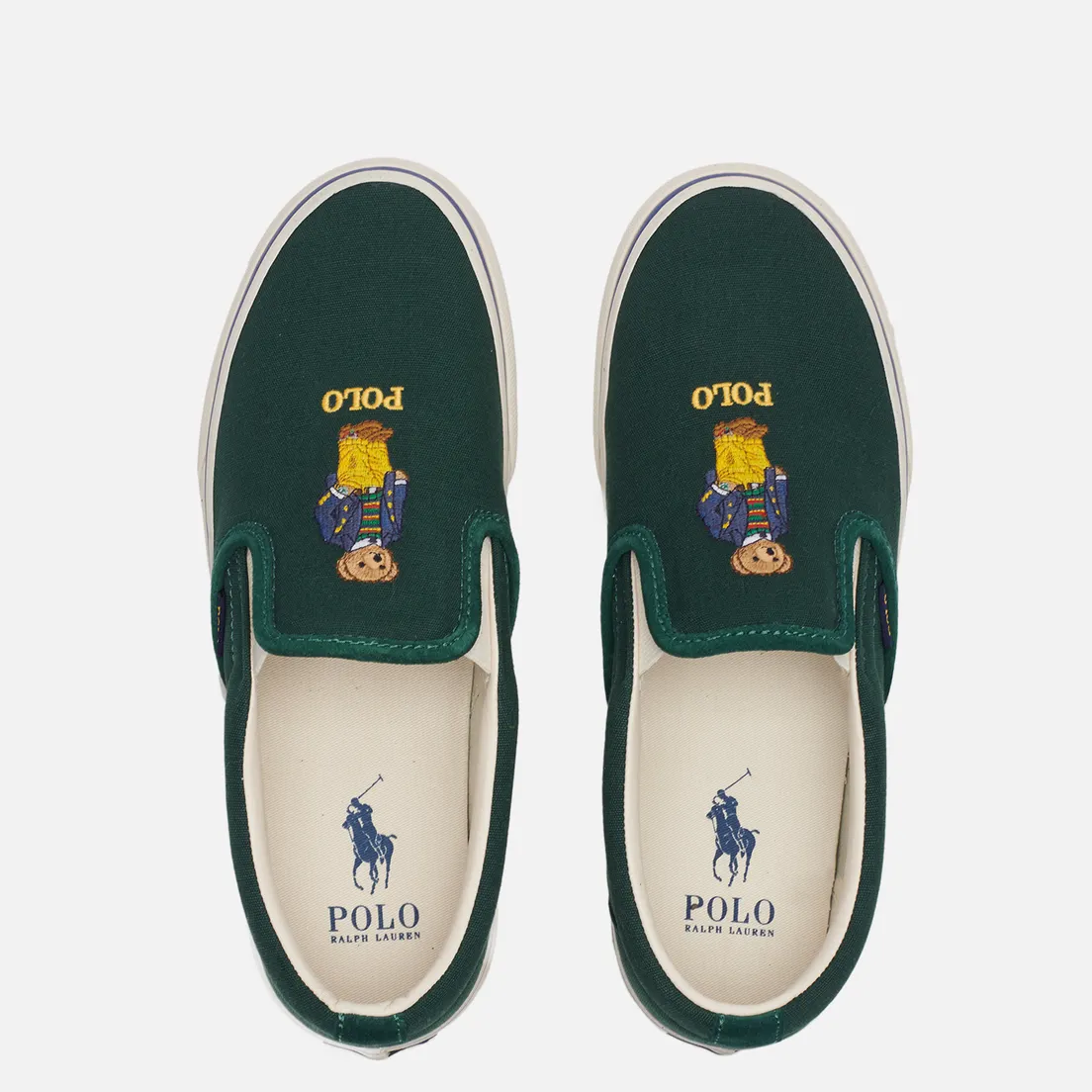 Polo Ralph Lauren Мужские кеды Keaton Slip-On Recycled Canvas