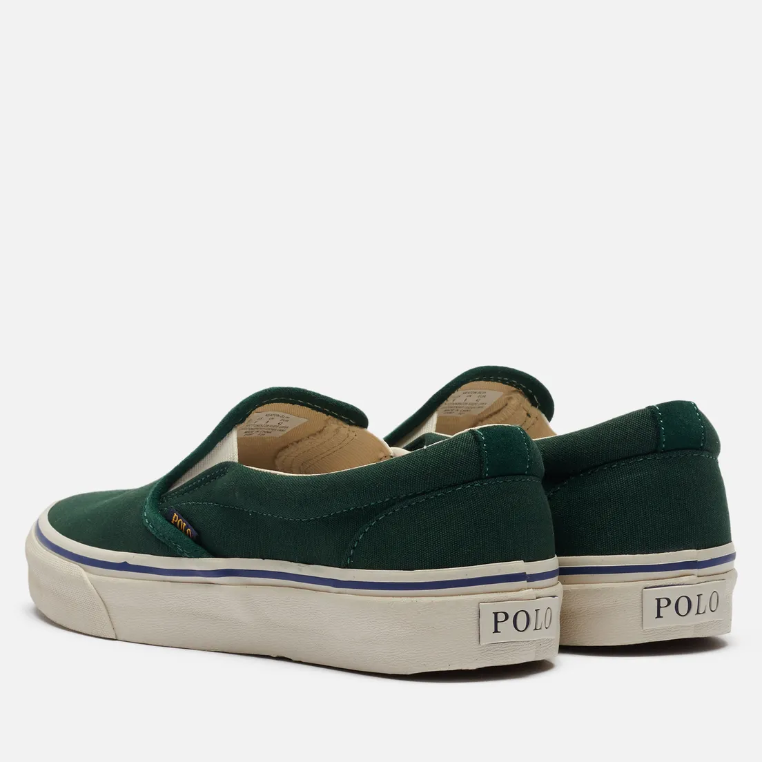 Polo Ralph Lauren Мужские кеды Keaton Slip-On Recycled Canvas