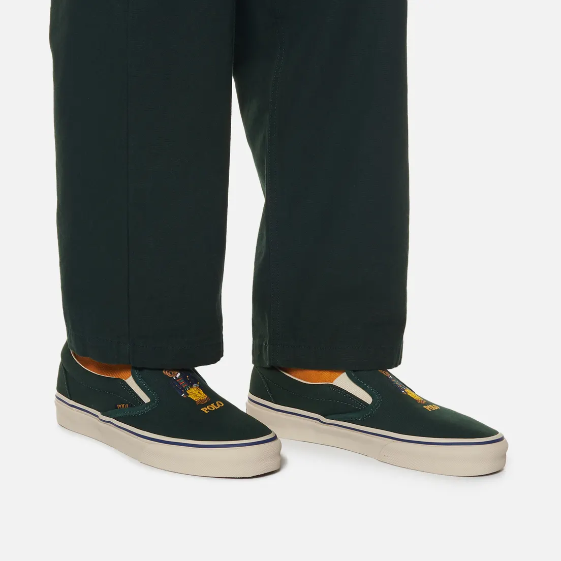Polo Ralph Lauren Мужские кеды Keaton Slip-On Recycled Canvas