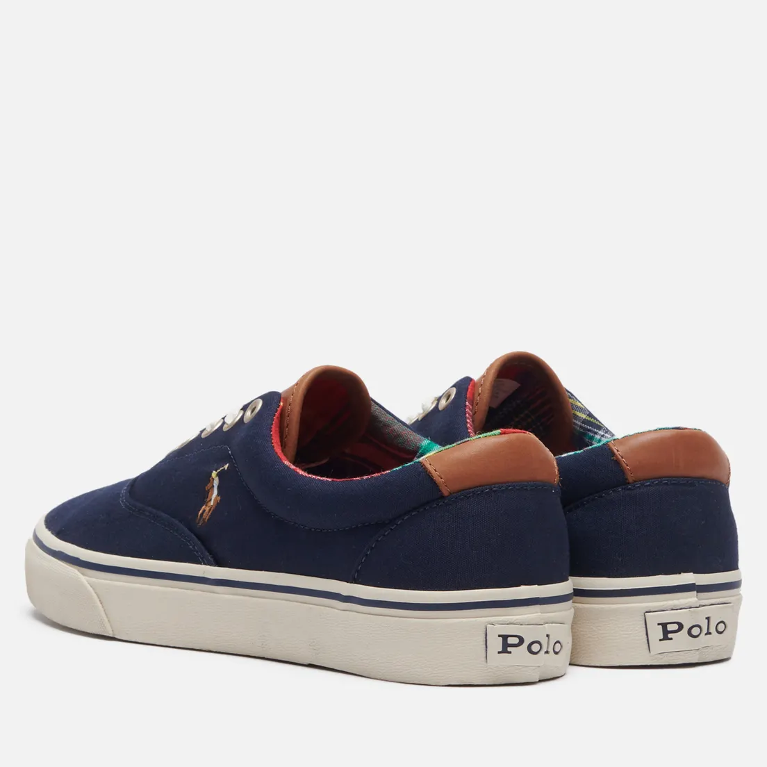 Polo Ralph Lauren Кеды Keaton Canvas/Leather
