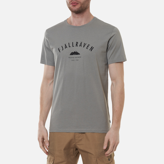 Мужская футболка Fjallraven Trekking Equipment Shark Grey